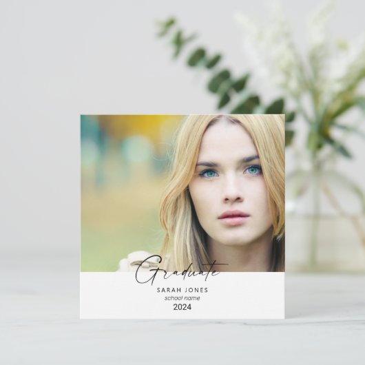 2024 Single Photo Square Afstuderen (Staand voorkant)