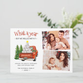 2024 Snapshot: We hebben er 2 fotogroeten mee gero Feestdagenkaart (Staand voorkant)