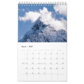 2024 Sneeuwbergen Liefhebbers Kalender (Mar 2027)