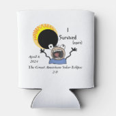 2024 Solar Eclipse Survival Edition Blikjeskoeler (Achterkant)