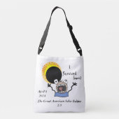2024 Solar Eclipse Survival Edition Crossbody Tas (Achterkant)