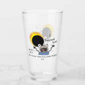 2024 Solar Eclipse Survival Edition Glas (Achterkant)