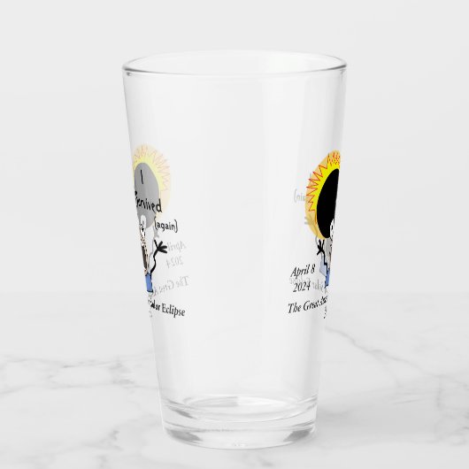 2024 Solar Eclipse Survival Edition Glas (Rechts)