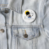 2024 Solar Eclipse Survival Edition Ronde Button 5,7 Cm (In situ)