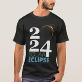 2024 Solar Eclipse T-shirt (Voorkant)