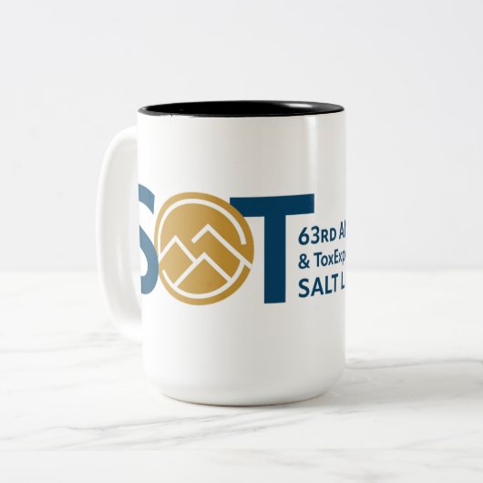 2024 SOT jaarvergadering en ToxExpo 15 oz Mok (Voorkant links)