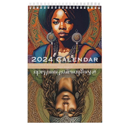 2024 Sterke Vrouwen Kalender (Hoes)