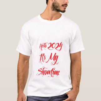 2024 straling: licht op, het is mijn tijd om te sc t-shirt