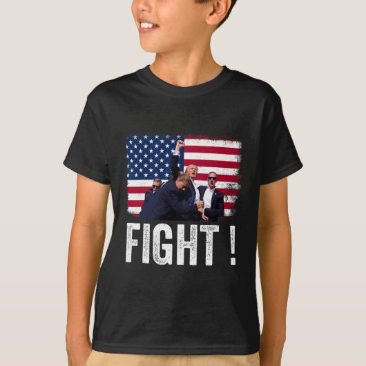 2024 Strijd voor Mannen Vrouwen Stemmen Trump 2024 T-shirt (Voorkant)