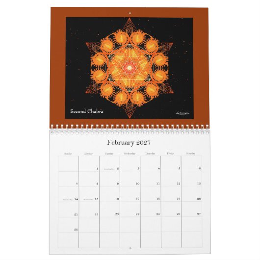 2024 Symbala Chakras Kalender (Feb 2027)