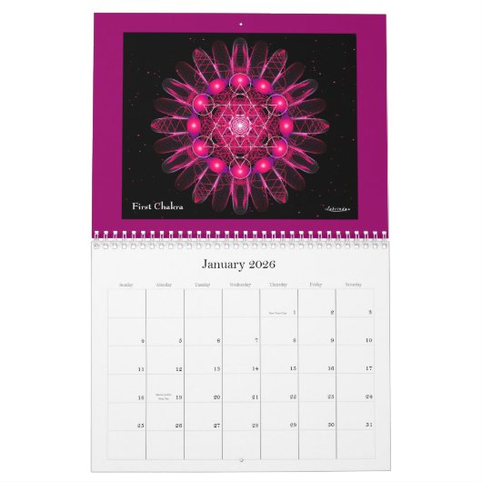 2024 Symbala Chakras Kalender (Jan 2026)