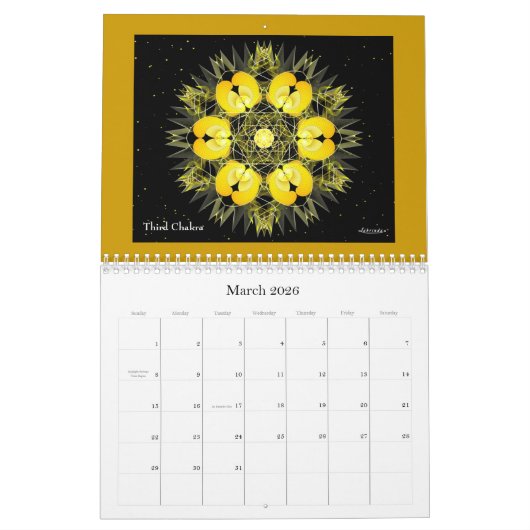 2024 Symbala Chakras Kalender (Mar 2026)