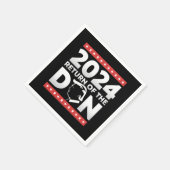 2024 Terugkeer Van De Don Trump 45 47 Amerikaanse  Servet (Hoek)