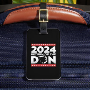 2024 Terugkeer Van De Don Trump 45 47 US President Bagagelabel