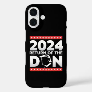 2024 Terugkeer Van De Don Trump 45 47 US President iPhone 16 Hoesje
