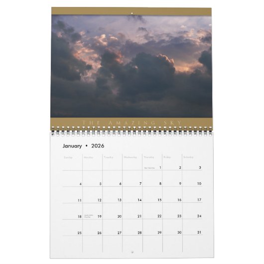 2024 - The Amazing Sky Kalender (Jan 2026)