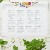 2024 Theedoek Kalender Herfst Krans Wand Art Decor (Gevouwen)