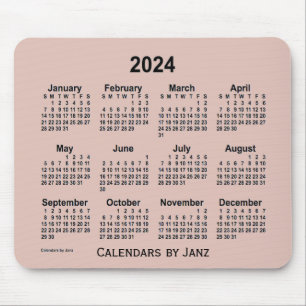 2024 Thistle Calendar door Janz Muismat