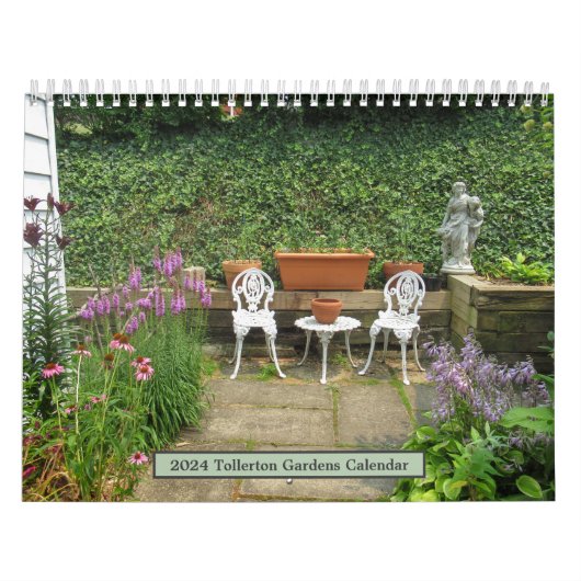 2024 Tollerton Gardens Agenda Kalender (Hoes)