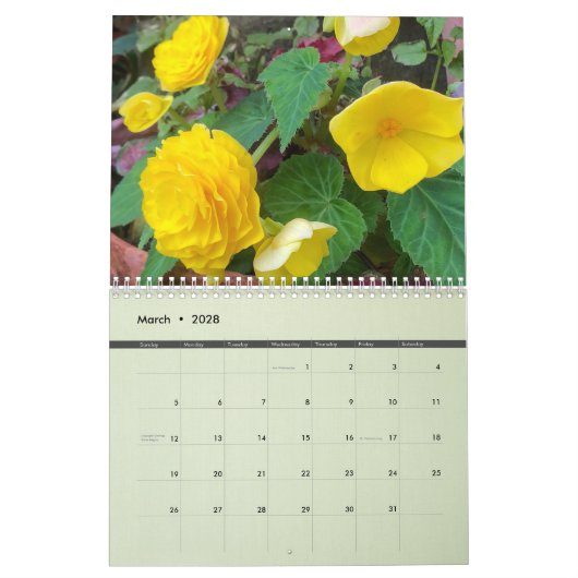 2024 Tollerton Tuinen Kalender voor Inger (Mar 2028)