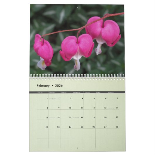 2024 Tollerton Tuinen Kalender voor Inger (Feb 2026)