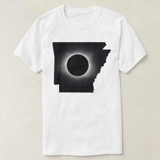 2024 Totaal zonnecrisis Arkansas T-Shirt (Design voorkant)
