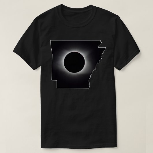 2024 Totaal zonnecrisis Arkansas T-Shirt (Design voorkant)