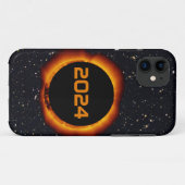 2024 Totaal zonnecrispdatum Starry Sky Case-Mate iPhone Case (Achterkant (horizontaal))