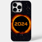 2024 Totaal zonnecrispdatum Starry Sky Case-Mate iPhone Case (Achterkant)