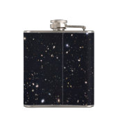 2024 Totaal zonnecrispdatum Starry Sky Heupfles (Achterkant)