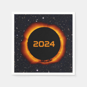 2024 Totaal zonnecrispdatum Starry Sky Servetten