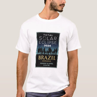 2024 Totaal zonnepanelen, Brazilië, Indiana T-shirt