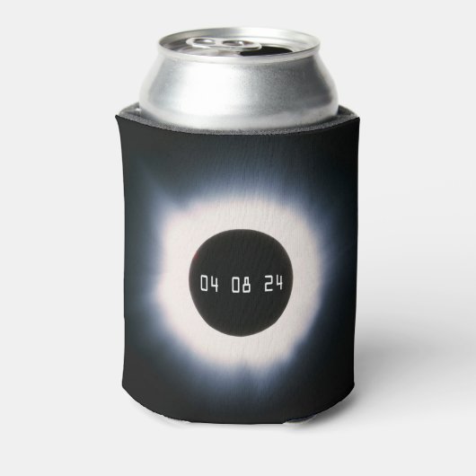 2024 Totaal zonnepanelen in zwart-wit Blikjeskoeler (Blikje Achterkant)