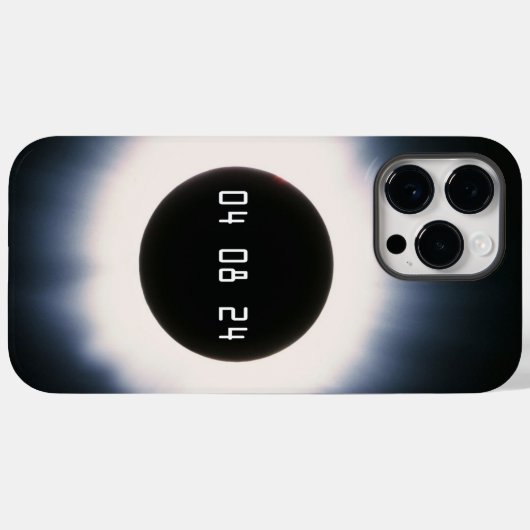 2024 Totaal zonnepanelen in zwart-wit Case-Mate iPhone Case (Achterkant (horizontaal))