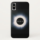 2024 Totaal zonnepanelen in zwart-wit Case-Mate iPhone Case (Achterkant)