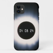 2024 Totaal zonnepanelen in zwart-wit Case-Mate iPhone Case (Achterkant)