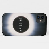 2024 Totaal zonnepanelen in zwart-wit Case-Mate iPhone Case (Achterkant (horizontaal))