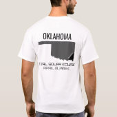 2024 Totaal zonnepanelen Oklahoma T-Shirt (Achterkant)