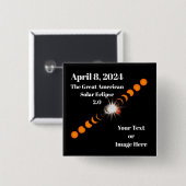 2024 Totaal zonnepanelen Vierkante Button 5,1 Cm (Voorkant /achterkant)