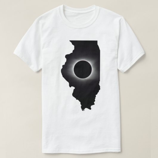 2024 Totaal zonnescherm Illinois T-Shirt (Design voorkant)