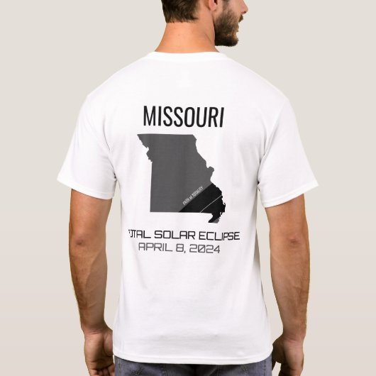 2024 Totaal zonnescherm Missouri T-Shirt (Achterkant)