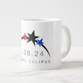 2024 Totale Solar Eclipse Coffee Mok (Voorkant rechts)