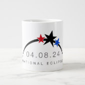 2024 Totale Solar Eclipse Coffee Mok (Voorkant)