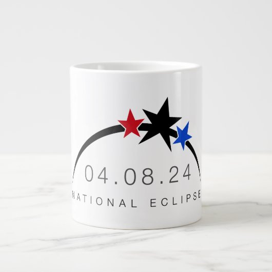 2024 Totale Solar Eclipse Coffee Mok (Voorkant)