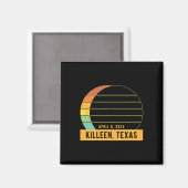 2024 Totale zonsverduistering in Killeen Texas Magneet (Voorkant / Achterkant)