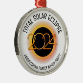  2024 TOTALE ZONSVERDUISTERING METALEN ORNAMENT (Rechts)