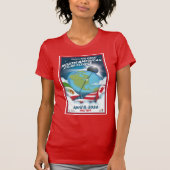 2024 Totale zonsverduistering New York T-shirt (Voorkant)