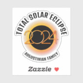  2024 TOTALE ZONSVERDUISTERING STICKER (Vel)