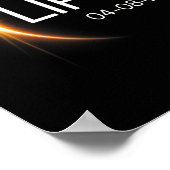 2024 Totality Eclipse Solar 2024 Poster (Hoek)