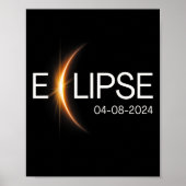 2024 Totality Eclipse Solar 2024 Poster (Voorkant)